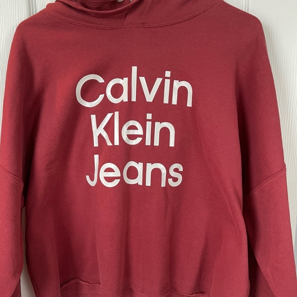 Calvin Klein Cropped Hoodie - Picture 4 of 7